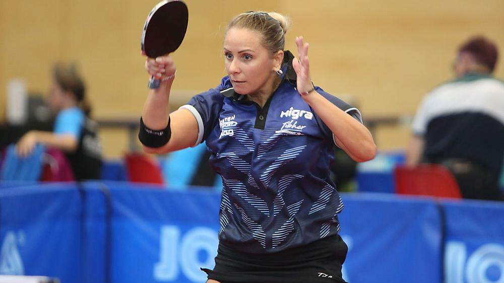 Ivana Malobabic kämpft mit den TTC-Villach-Damen in Novi Sad um den Aufstieg in das Europacup-Viertelfinale