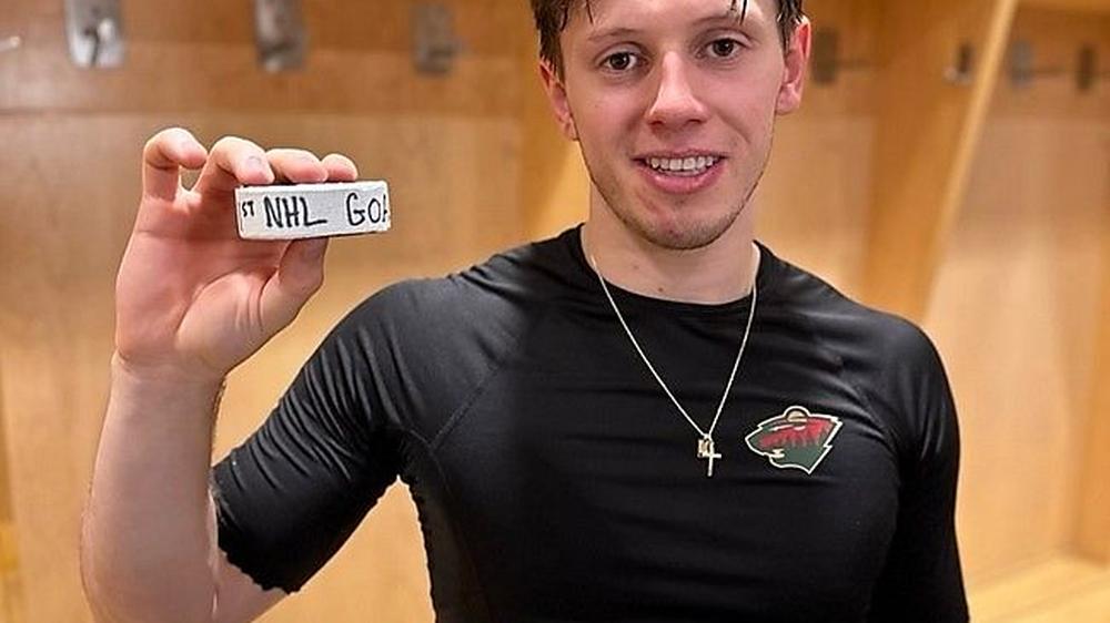 Marco Rossi traf in NHL