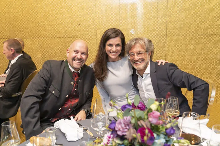 Die Organisatoren: Max Mazelle, Diana Materi und Ankünder-Chef Dieter Weber