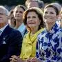 Kronprinzessin Victoria mit Mama Silvia und Papa König Carl Gustav | Kronprinzessin Victoria rührt mit Worten über Mama Silvia