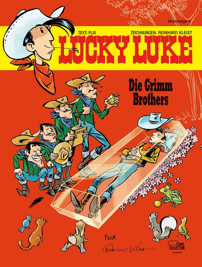 Flix/ Reinhard Kleist. Lucky Luke-Hommage: Die Grimm Brothers. Egmont Ehapa Media, 48 Seiten, 10 Euro