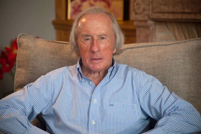 Für Interviews traf Schilhan Formel 1-Legenden wie Jackie Stewart oder..
