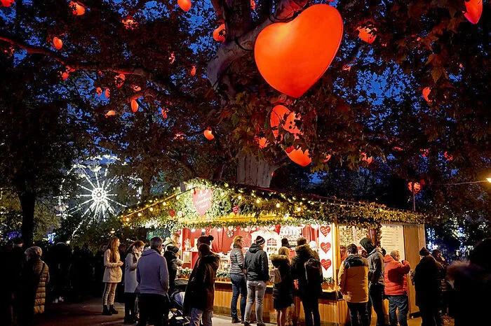 Weitere Impressionen vom Wiener Christkindlmarkt.....