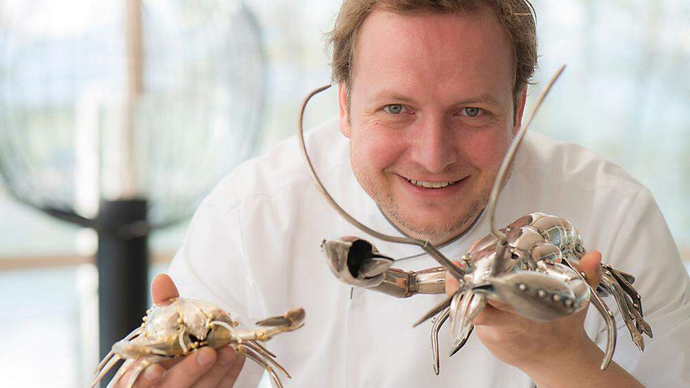 Hubert Wallner kochte sich im See Restaurant Saag auf Platz eins in Kärnten