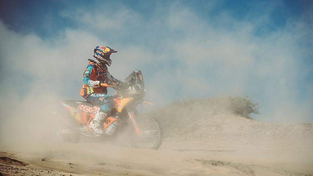 Matthias Walkner fährt bei der Rallye Dakar
