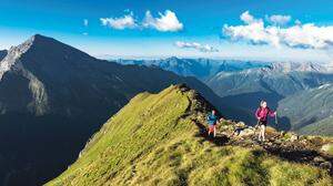 Die Bergbahnen Ankogel bringen Wanderer in Windeseile hinauf in traumhafte Bergwelten