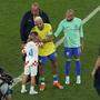 Neymar nahm den jungen Kroaten in seine Arme