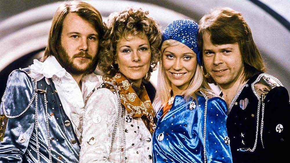 Die schwedische Kulttruppe ABBA 