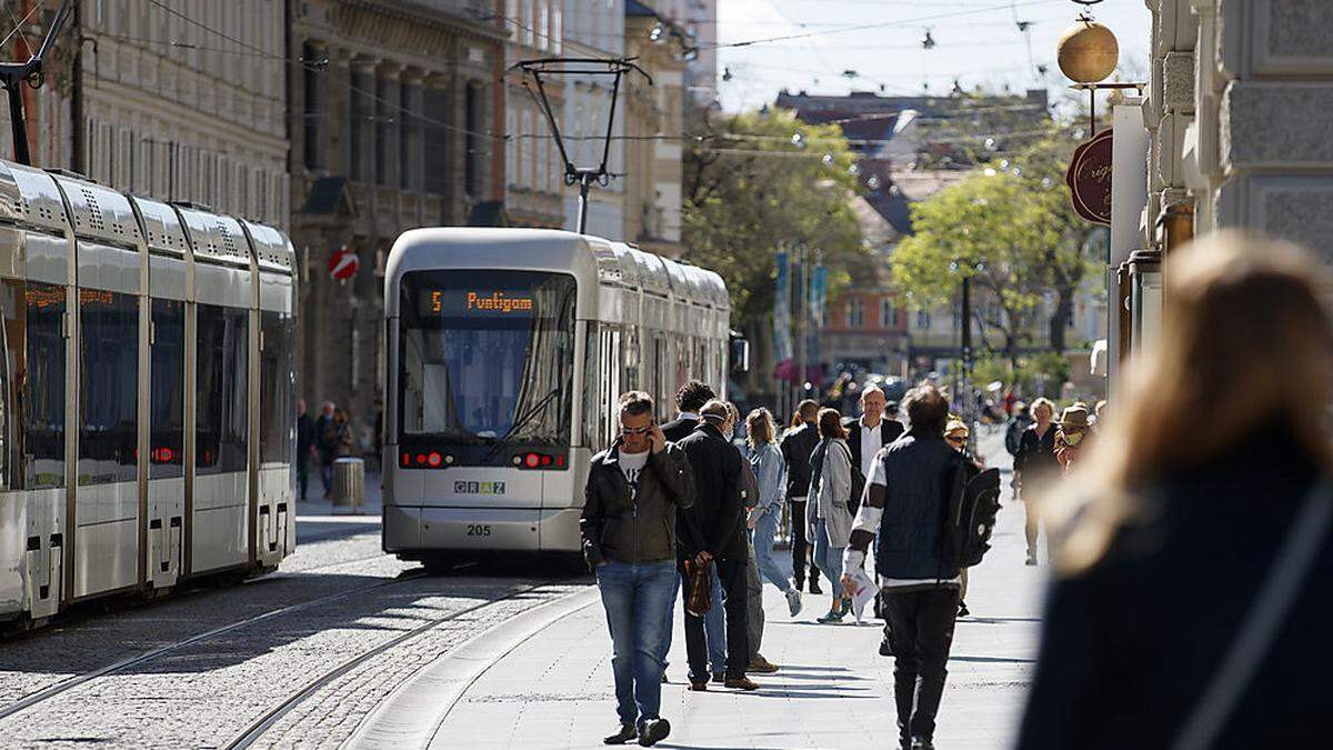 50 Prozent der an normalen Samstagen üblichen Innenstadtbesuchern zählte das City-Management gestern.