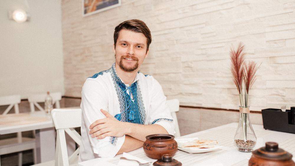 Petro Reshko hat in der Mozartgasse 1 das Lokal Glechyk aufgesperrt