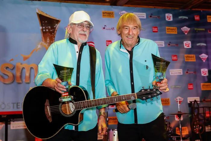 Die Amigos Karl-Heinz und Bernd Ulrich wurden als „erfolgreichstes Schlager-Duo aller Zeiten“ geehrt. 