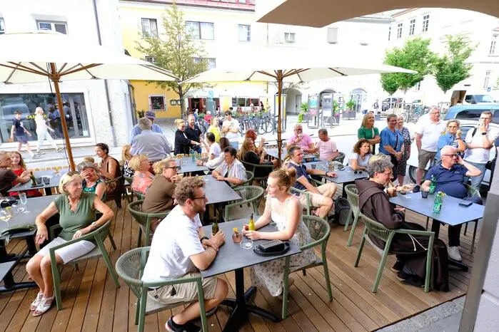 Bestens besucht war die Stadtkrume am Eröffnungsabend