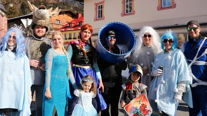 Mit großer Erwartung wurde am Sonntag die Rückkehr des Laaser Faschingsumzugs gefeiert