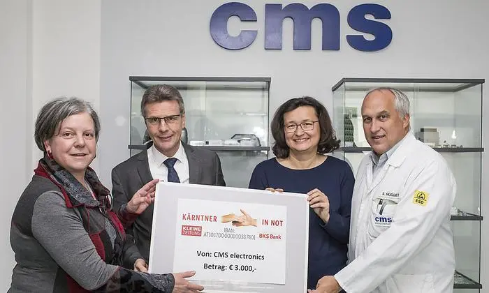 Susanne Koschier (Kärntner in Not), Michael Velmeden, Jutta Singer und Sven Skjellet