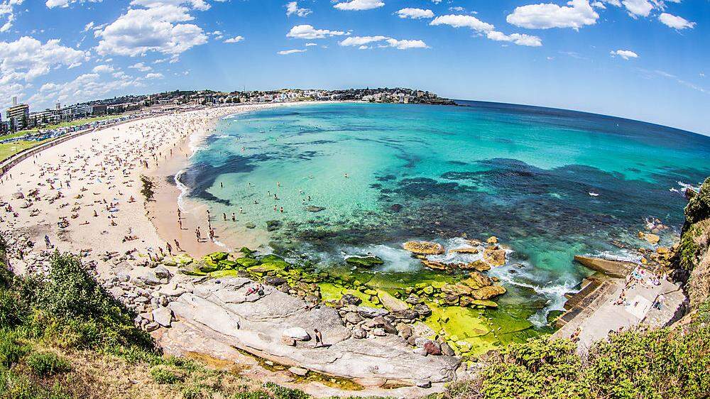 Der Bondi Beach nahe Sydney.