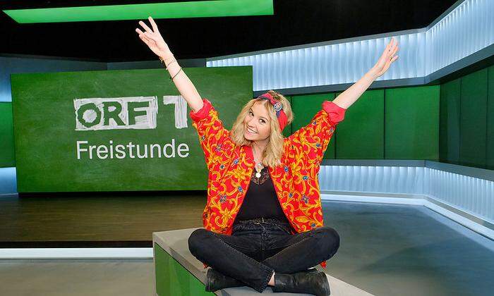 Führt durch die ORF 1-Freistunde: Fanny Stopf