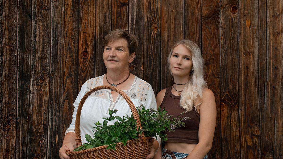 Melitta Krischan-Pogner mit Tochter Sandra 