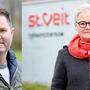 Isolde Glanznig-Zimmermann und Gerald Herrnhofer bleiben - unparteiisch - noch bis zur Wahl im St. Veiter Gemeinderat