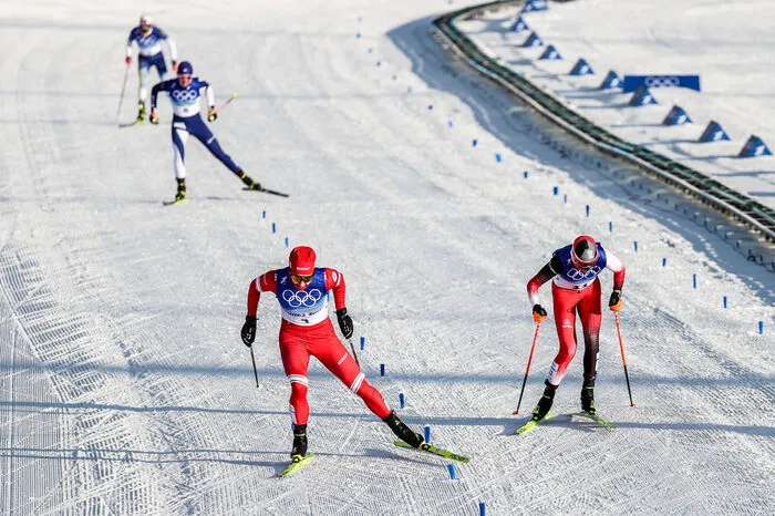Im Zielsprint hatte die 29-Jährige die Medaille bereits sicher. Gegen die Russin musste sie sich geschlagen geben.