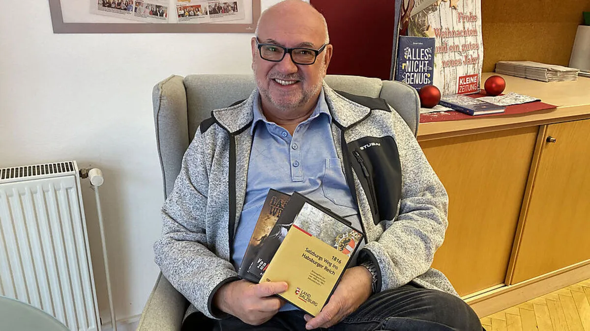 Toni Steger lebt und liebt sein großes Hobby – die Schauspielerei 