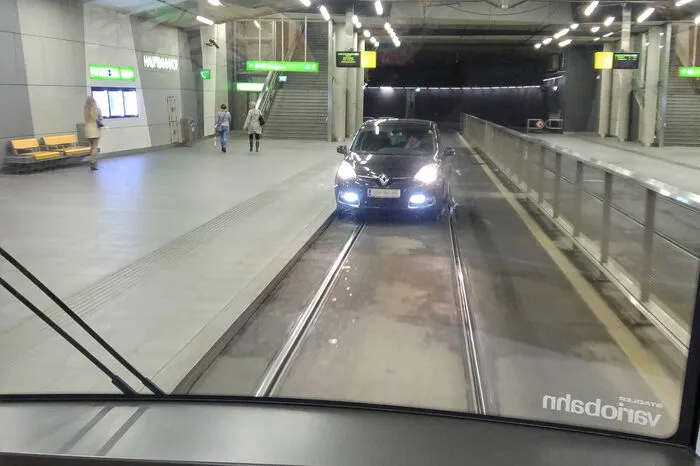 Eine Autofahrerin aus Gmünd in Niederösterreich hat da eine falsche Abzweigung erwischt.