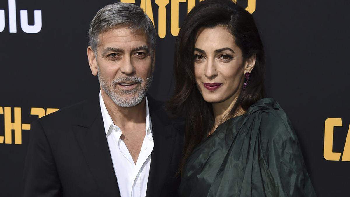 George und Amal Clooney.