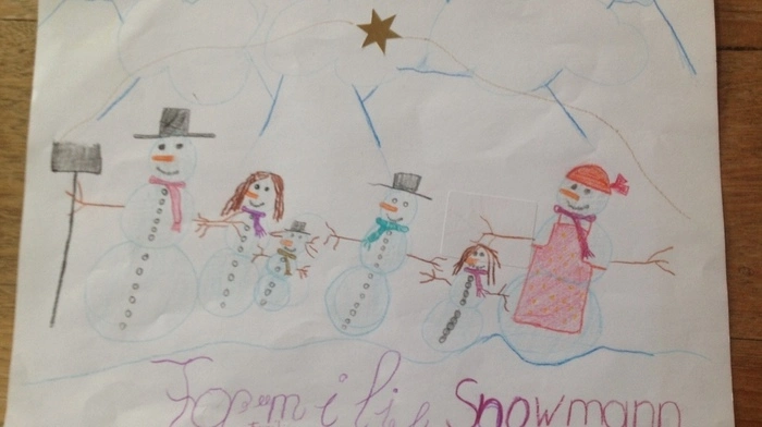 Familie Schneemann eröffnet am 1. Dezember unseren Adventkalender.