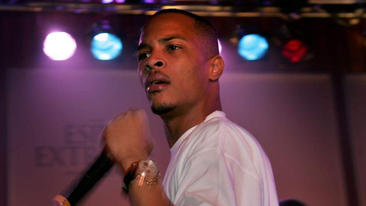 US-Rapper T.I. - bürgerlicher Name Clifford Joseph Harris jr.