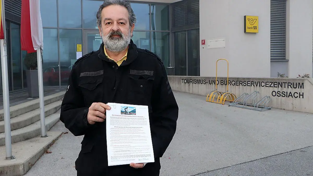 Hans Ortner war Initiator der Gemeindevolksbegehrens 