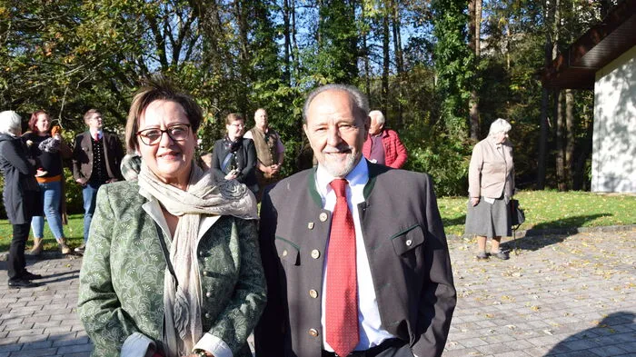 Bürgermeister Sepp Haller und Vizebürgermeisterin Hanni Stark.