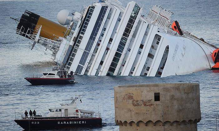 Die verunglückte Costa Concordia