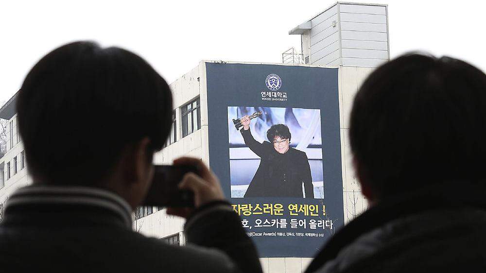 Der Erfolg von Regisseur Bong Joon-ho begeistert auch die Südkoreaner