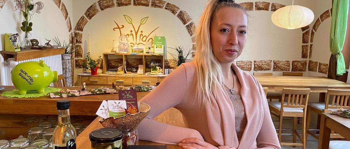 Vor knapp acht Jahren eröffnete Dania Siroviza das vegane Restaurant Trivida in Klagenfurt