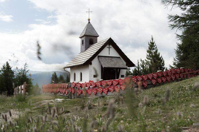 Die Marienkapelle ist eine beliebte Hochzeitslocation auf 1850 Meter