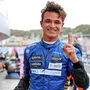 Lando Norris durfte sich über seine erste Pole freuen.