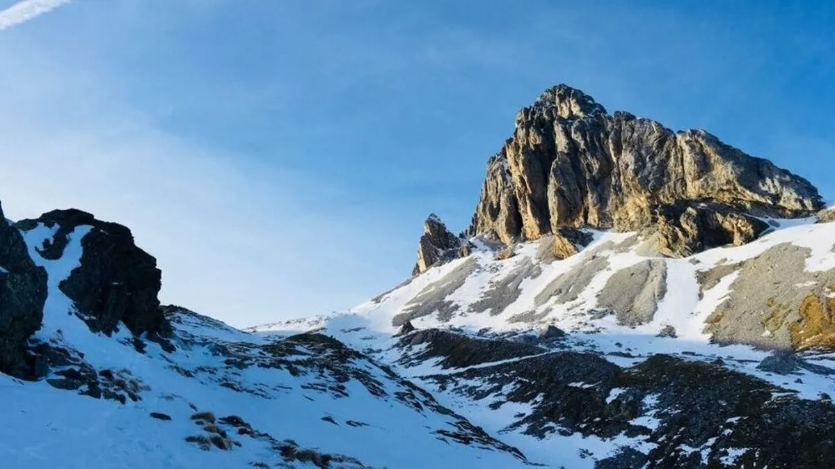 Die Kinigat an der österreichisch-italienischen Grenze in Kartitsch liegt in den Karnischen Alpen