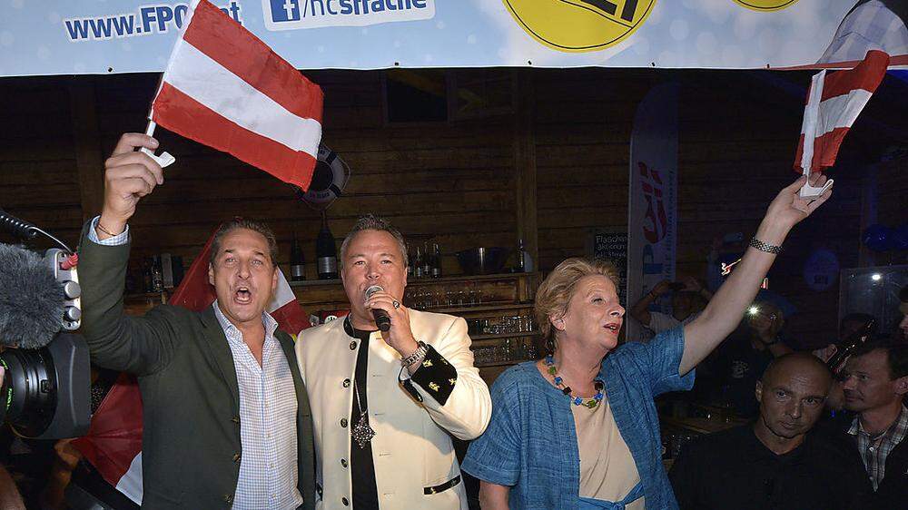 Heinz-Christian Strache, Werner Otti, Ursula Stenzel
