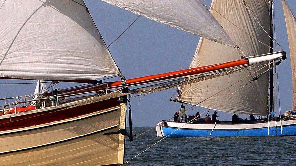 Symbolfoto / Traditionelle niederländische Segelschiffe