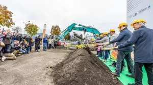 Spatenstich Hallenbad Klagenfurt 