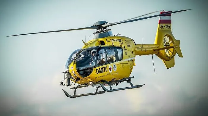 Rettungshubschrauber brachte Kind in Spital