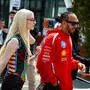 Anya Taylor-Joy und Lewis Hamilton
