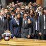 Große Trauer bei der Beerdigung von Jules Bianchi