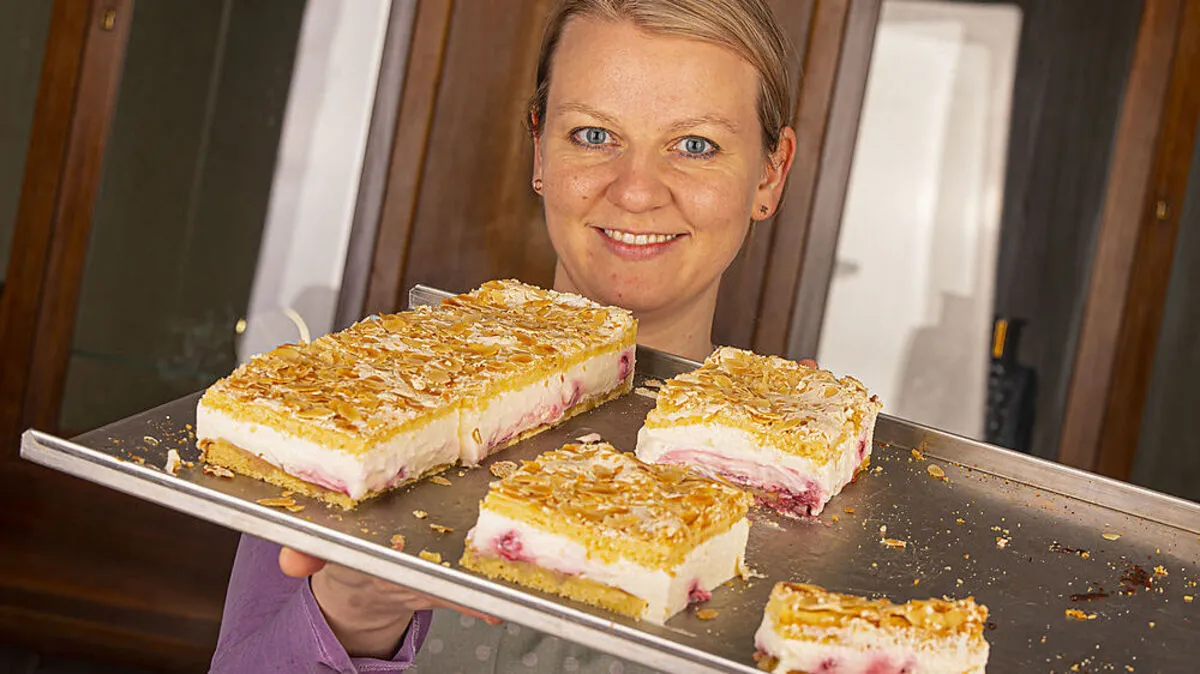 Meisterkonditorin Kristina Kellner hat die Wunderschnitten aus dem neuen Magazin nachgebacken