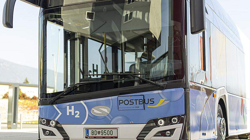 Kärntens erster mit Wasserstoff angetriebener Bus fährt ab Mitte November