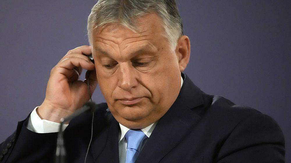 Unter Druck: Ungarns Premier Orban