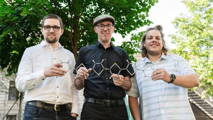 Das 3-köpfige Forschungsteam an der Uni Graz 