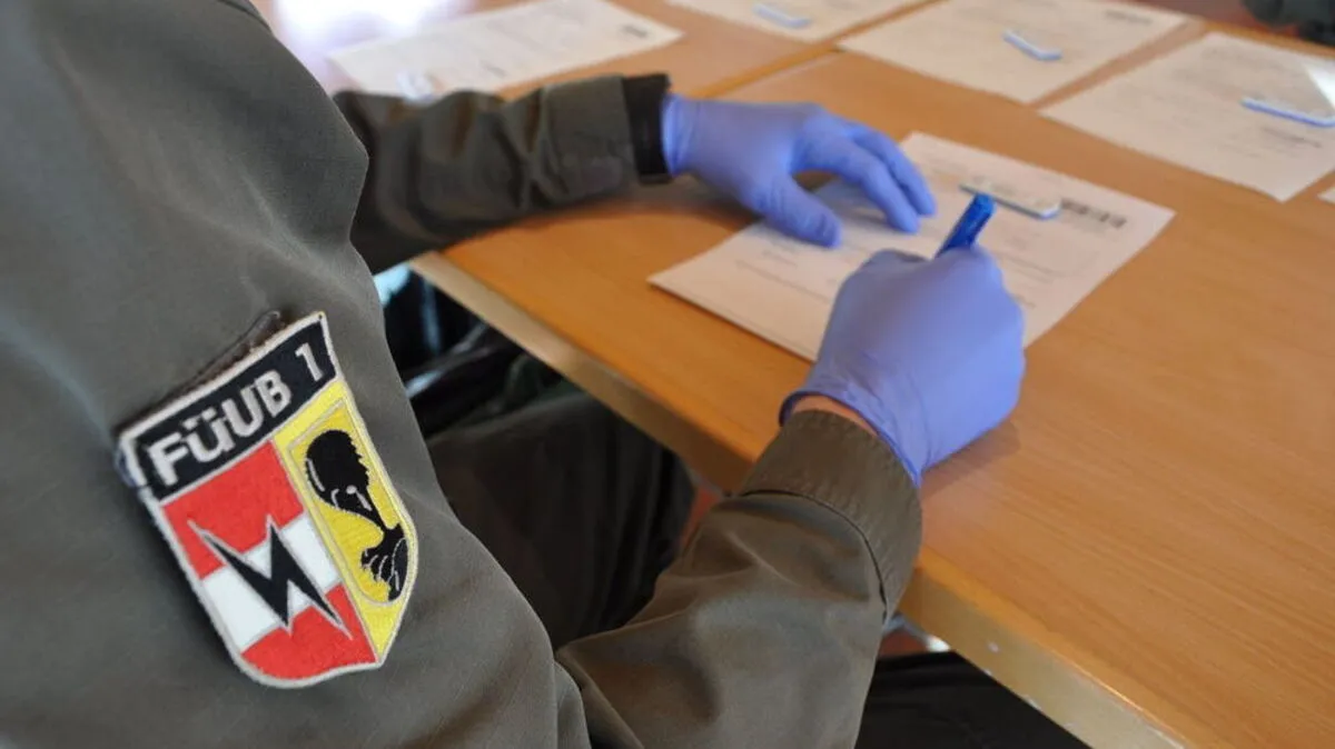 Das Bundesheer unterstützt aktuell bei den Testungen