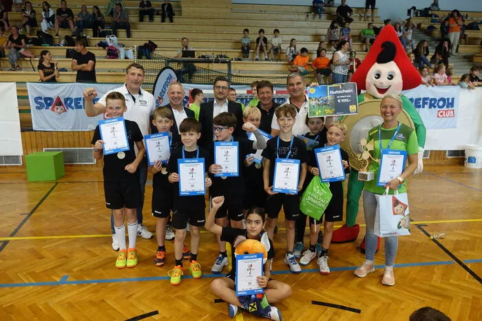 Auf Platz 2 landete das Team der VS Berndorf aus Bruck an der Mur.