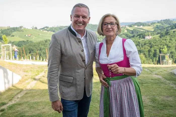 Landeshauptleute-Doppel: Mario Kunasek und seine niederösterreichische Amtskollegin Johanna Mikl-Leitner.