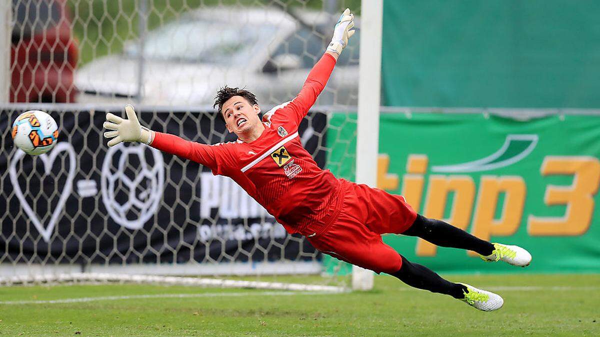 ÖFB-Teamtorhüter Heinz Lindner